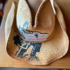 Tan Straw Cowboy Hat